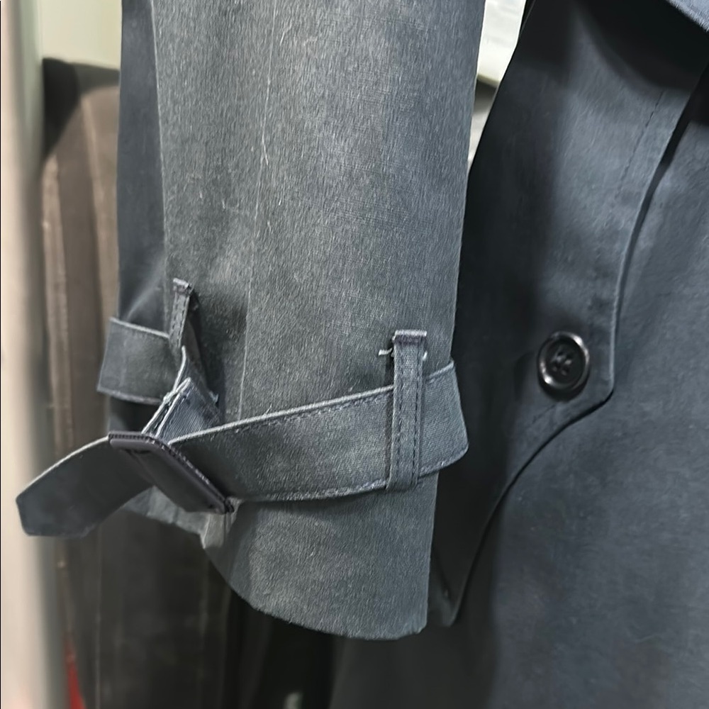 Dior Monsieur Men's Blue Trench Coat - Picture 3 of 8